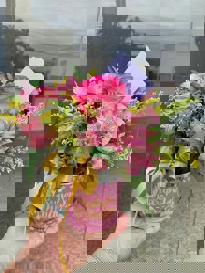 Buque 1 Rosa Na Caneca