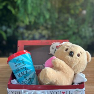 Box com Copo, Urso e Quadro